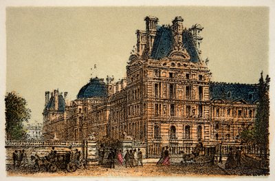 Párizs 1874: Les Tuileries, Magángyűjtemény alkotó: Anonymous Anonymous