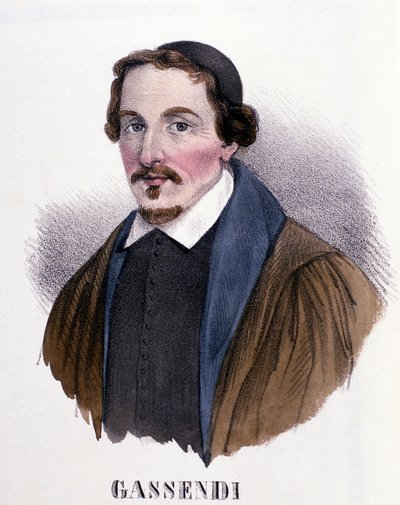 Pierre Gassendi (1592-1655) francia filozófus, csillagász, matematikus és fizikus. .Milánó. alkotó: Anonymous Anonymous