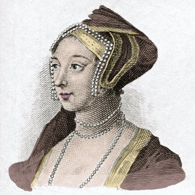 Anne de Boleyn portréja (Anna vagy Ann Bolin és Anne Bullen alkotó: Anonymous Anonymous