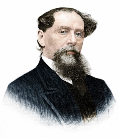 Charles Dickens (1812-1870) angol író portréja. alkotó: Anonymous Anonymous