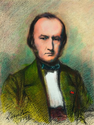 Claude Bernard (1813-1878) orvos és fiziológus portréja, Privee Collection alkotó: Anonymous Anonymous
