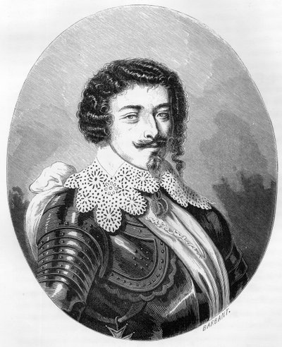 II. Henrik Montmorency (Montmorenci) herceg portréja (1595-1632) – Dupray de La Maherie „Le Livre Rouge – Histoire De L