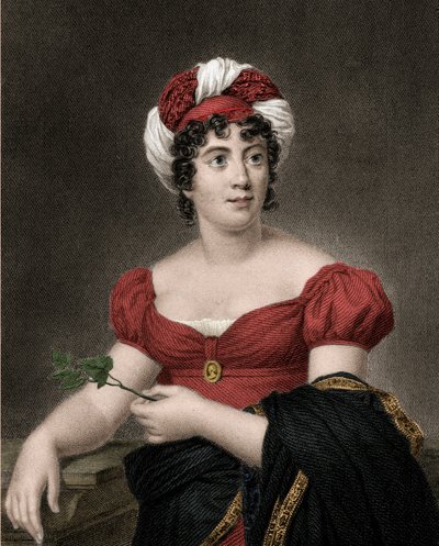 Germaine Necker, Stael Holstein bárónő, Madame de Stael (1766-1817) portréja alkotó: Anonymous Anonymous