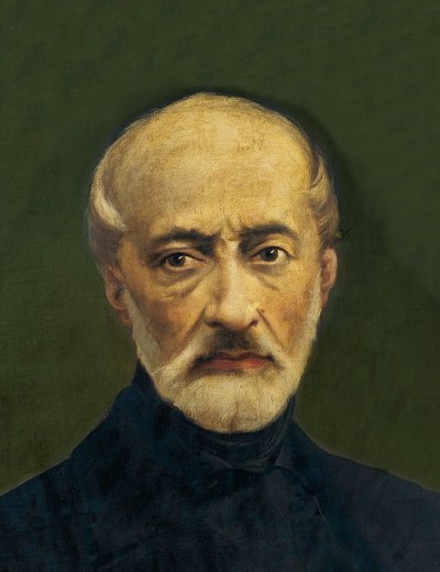 Giuseppe Mazzini (1805-1872) olasz politikus és nacionalista portréja. Névtelen festmény alkotó: Anonymous Anonymous
