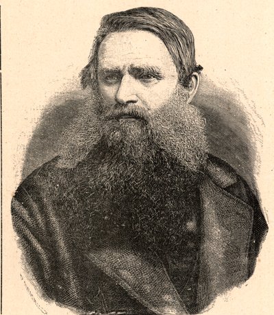 Henri Depelchin (1822-1900), jezsuita misszionárius, az afrikai Felső-Zambeze (Felső-Zambeze) misszió első felettese portréja. Louis-Eugene (Louis Eugene) Louvet „Katholikus missziók a XIX. században” című metszetébe. magángyűjtemény. alkotó: Anonymous Anonymous