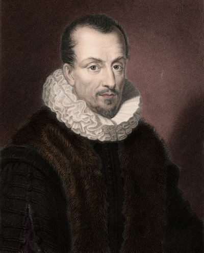 Jacques Auguste (Jacques-Auguste) portréja: Thou (Thuanus) (1553-1617), francia történész, könyvgyűjtő és a Parlement de Paris elnöke. alkotó: Anonymous Anonymous