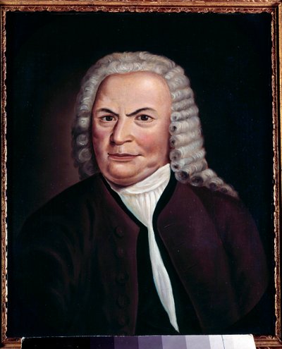 Jean Sebastien Bach portréja (Johann Sebastian Bach alkotó: Anonymous Anonymous