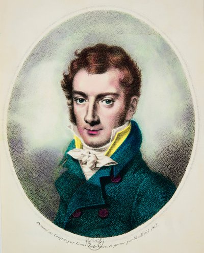Joseph Mayseder (1789-1863) osztrák hegedűművész és zeneszerző portréja, Privee Collection alkotó: Anonymous Anonymous