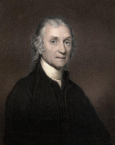 Joseph Priestley (1733-1804) brit kémikus és teológus portréja alkotó: Anonymous Anonymous