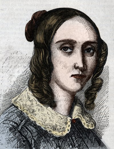 Louise Farrenc portréja 1804-1875. Zongoraművész, zeneszerző, francia tanár. alkotó: Anonymous Anonymous