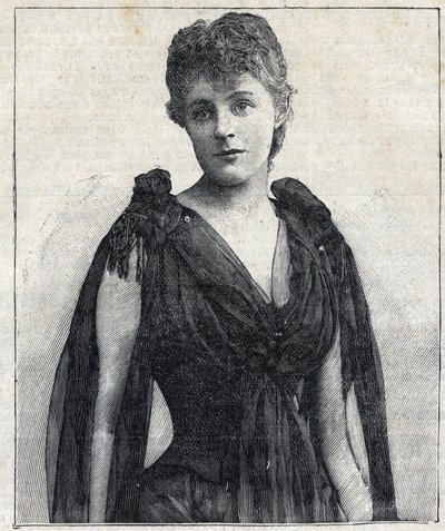 Maud Gonne portréja alkotó: Anonymous Anonymous