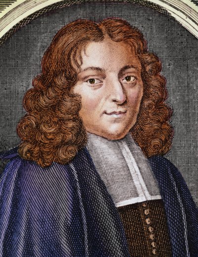 Pierre Bayle francia író és filozófus portréja (metszet) alkotó: Anonymous Anonymous