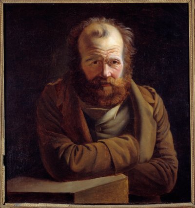 Pierre Joseph Proudhon (1809-1865) közgazdász, filozófus és publicista portréja. Névtelen festmény alkotó: Anonymous Anonymous