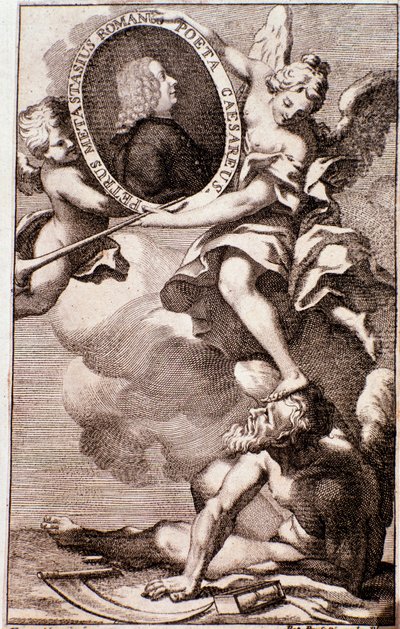 Pietro Metastasio portréja (metszet) alkotó: Anonymous Anonymous