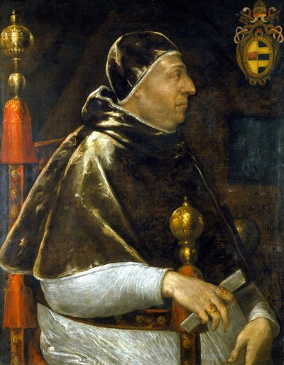 Sándor pápa (Rodrigo Borgia 1431-1503) portréja. névtelen festmény. . Milánó. alkotó: Anonymous Anonymous