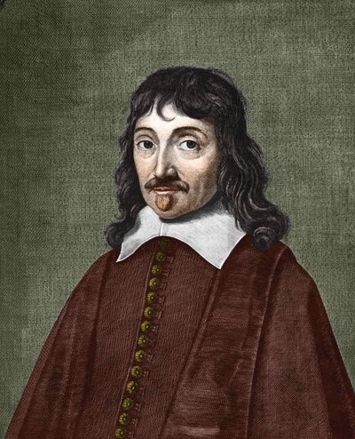 Rene Descartes portréja. 1596-1650 alkotó: Anonymous Anonymous