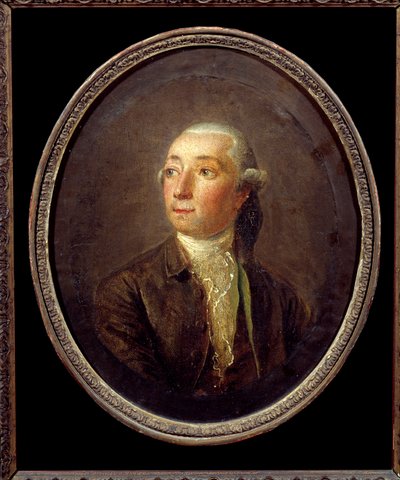 Restif de La Bretonne (1734-1806) francia író portréja. Névtelen festmény. Magángyűjtemény. alkotó: Anonymous Anonymous