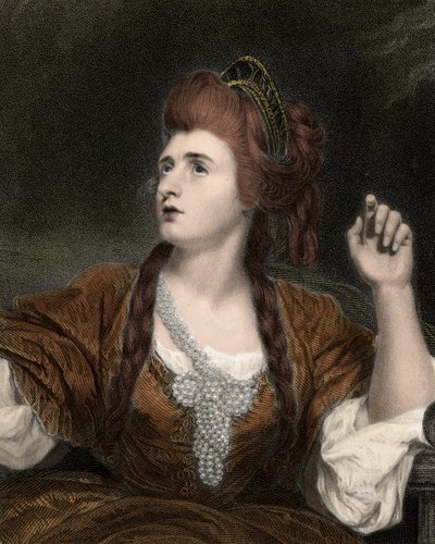 Sarah Siddons portréja alkotó: Anonymous Anonymous