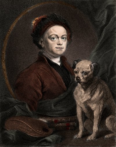 William Hogarth portréja alkotó: Anonymous Anonymous