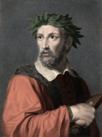 Torquato Tasso író portréja (Le Mupe alkotó: Anonymous Anonymous