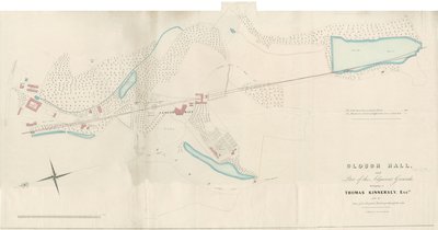 Talke – Clough Hall: litográfia, nd [1751-1819] (nyomtatás) alkotó: Anonymous Anonymous