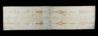 A torinói szent lepel (vagy lepel vagy sacra sindone), vászonlepedő, amelyen testkínzás nyomai láthatók (állítólag Krisztuséi). A torinói Keresztelő Szent János katedrális királyi kápolnája, Olaszország. - A torinói szent lepel (sacra sindone), régi sor alkotó: Anonymous Anonymous