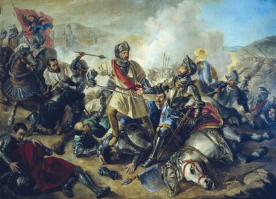 Urbietai János († 1553) februártól foglyul ejti I. Ferenc francia királyt a páviai csatában alkotó: Anonymous Anonymous