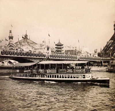1900-as egyetemes kiállítás – Universelle de 1900 kiállítás Párizsban: Le pont d