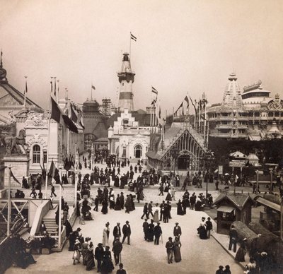 1900. évi egyetemes kiállítás – Universelle de 1900 kiállítás Párizsban: Kereskedelmi Navigációs Pavilon – magángyűjtemény alkotó: Anonymous Anonymous