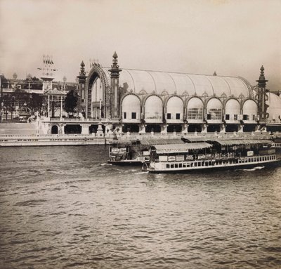 1900-as egyetemes kiállítás – Universelle de 1900 kiállítás Párizsban: Az üvegházak – magángyűjtemény alkotó: Anonymous Anonymous