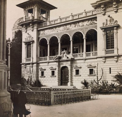 1900. évi egyetemes kiállítás – 1900. évi egyetemes kiállítás Párizsban: Monacói Pavilon – magángyűjtemény alkotó: Anonymous Anonymous