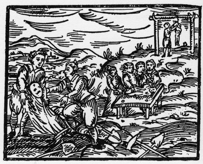 Boszorkányok elriasztották a halottakat a temetőben – „Compendium Maleficarum”, Francesco Maria Guazzo vagy Guaccio vagy Guaccius boszorkányokról, gonoszságukról és válogatásukról foglalkozik (15? -16??) 1608 Magángyűjtemény alkotó: Anonymous Anonymous
