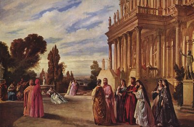 Ariosto kertje alkotó: Anselm Feuerbach