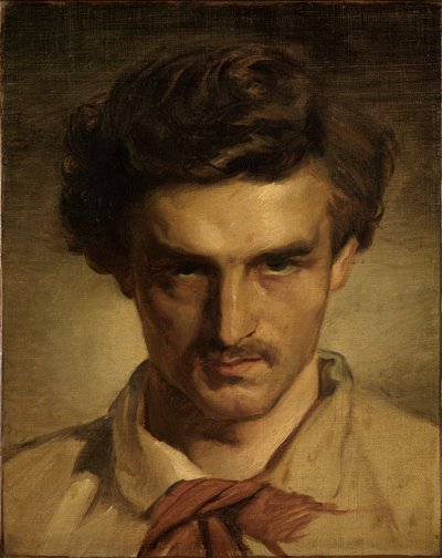 Fiatalkori önarckép alkotó: Anselm Feuerbach