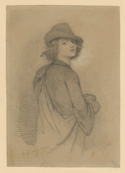 Ifjúkori önarckép alkotó: Anselm Feuerbach