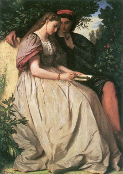Paolo és Francesca alkotó: Anselm Feuerbach