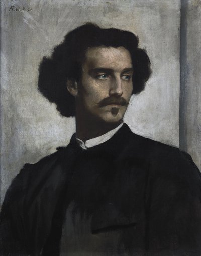 Önarckép, 1873 alkotó: Anselm Feuerbach