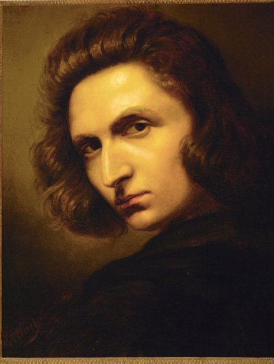 Önarckép (olaj, vászon) alkotó: Anselm Feuerbach