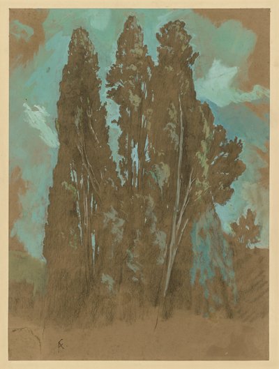 Ciprustanulmány alkotó: Anselm Feuerbach