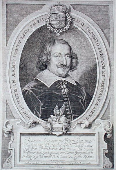 Johann Cuyermans, a „Portraits des Hommes Illustres” című művéből, Paulus Pontius (1603-58) metszete, 1706-ban megjelent (metszet) alkotó: Anselmus van (after) Hulle
