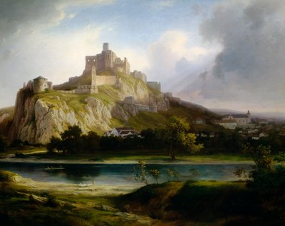 Trencsen castle alkotó: Antal Ligeti