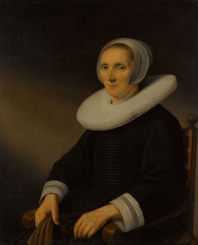 Egy nő portréja alkotó: Anthonie (1601-73) Palamedesz
