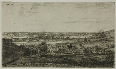 Egy város a völgyben alkotó: Anthonie Waterloo