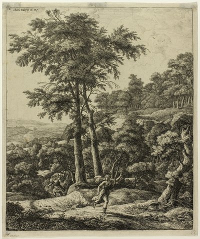 Apolló és Daphne alkotó: Anthonie Waterloo