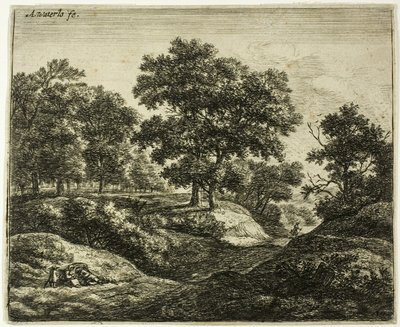 Családi pihenés alkotó: Anthonie Waterloo