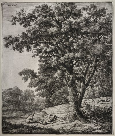Adonis halála. alkotó: Anthonie Waterloo
