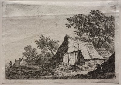 Tizenkét táj: I. tábla, A kis Hamlet alkotó: Anthonie Waterloo
