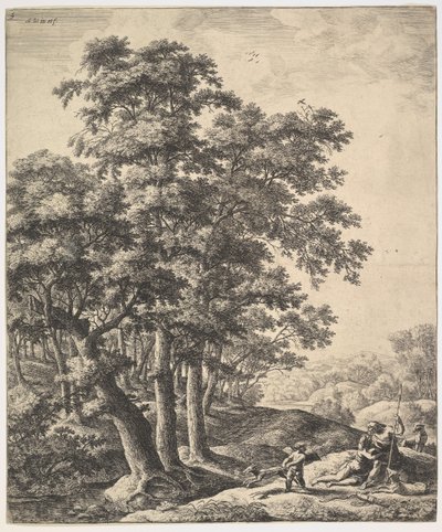 Vénusz és Adonisz. alkotó: Anthonie Waterloo