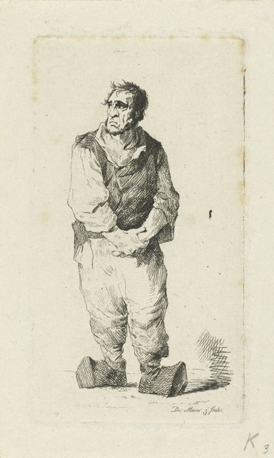 Férfi klumpában alkotó: Anthonie Willem Hendrik Nolthenius de Man