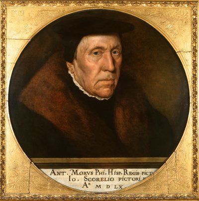 Jan van Scorel (1495-1562) 1560 (olaj a panelen) alkotó: Anthonis van Dashorst Mor